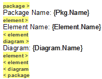 Setting sections and fields to report the Elements in Packages external to the currently selected package in Sparx Systems Enterprise Architect. Setting sections and fields to report the Elements in Packages external to the currently selected package in Sparx Systems Enterprise Architect.