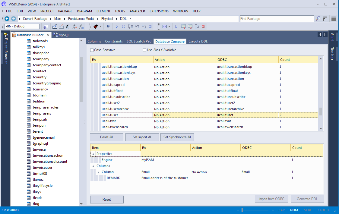 Database Compare